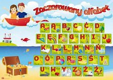 Plakat dla dzieci do nauki czytania i pisania (proj. margot)