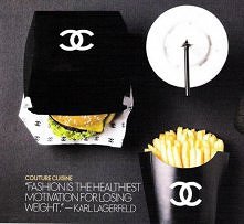 Jedzenie a`la Chanel
