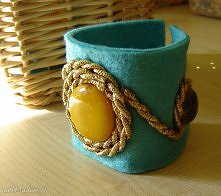 Cudna turkusowa bransoleta