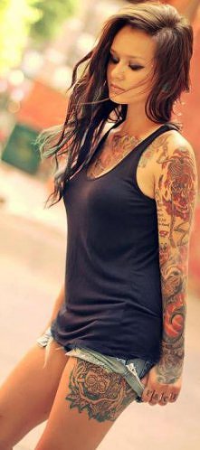 Kolorowe Tatuaże...