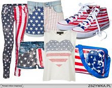 modny styl USA chociaż do m...