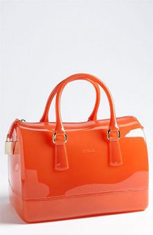 Furla 'Candy' Rubber Satchel