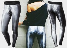 Leginsy z rentgenem.