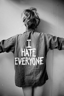 I hate ...