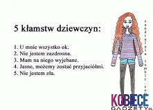 5 klamstw dziewczyn