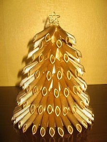 makaronowa choinka :D