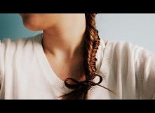 kłos i kokardka z włosów :)