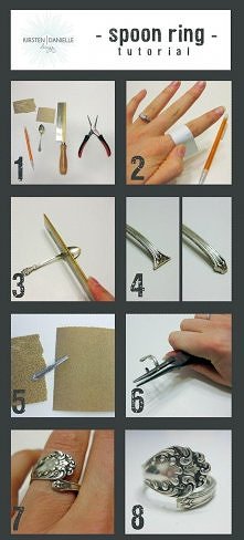 Pierścionek z łyżeczki :) z...