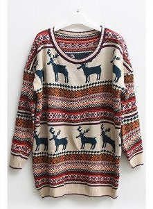 reindeer sweater