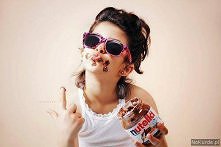 Co nutella robi z człowiekiem xd