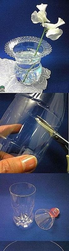 pojenik/wazonik z butelki