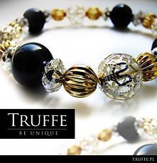 Bransoletka VENEZIA.
Biżuteria artystyczna hand made Truffe.