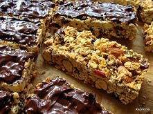Energetyczne batoniki zbożowe (z bakaliami i nasionami rownież ;) )