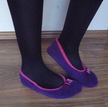 jak uszyc kapcie balerinki ...