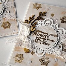 Zimowa kartka świąteczna