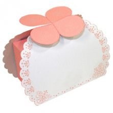 szablon pudełko kwiat