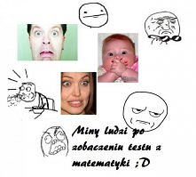 Ja mam  zawsze taką mine