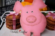 Urodzinowa kartka świnka :)