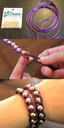 Fajny pomysł na bransoletkę