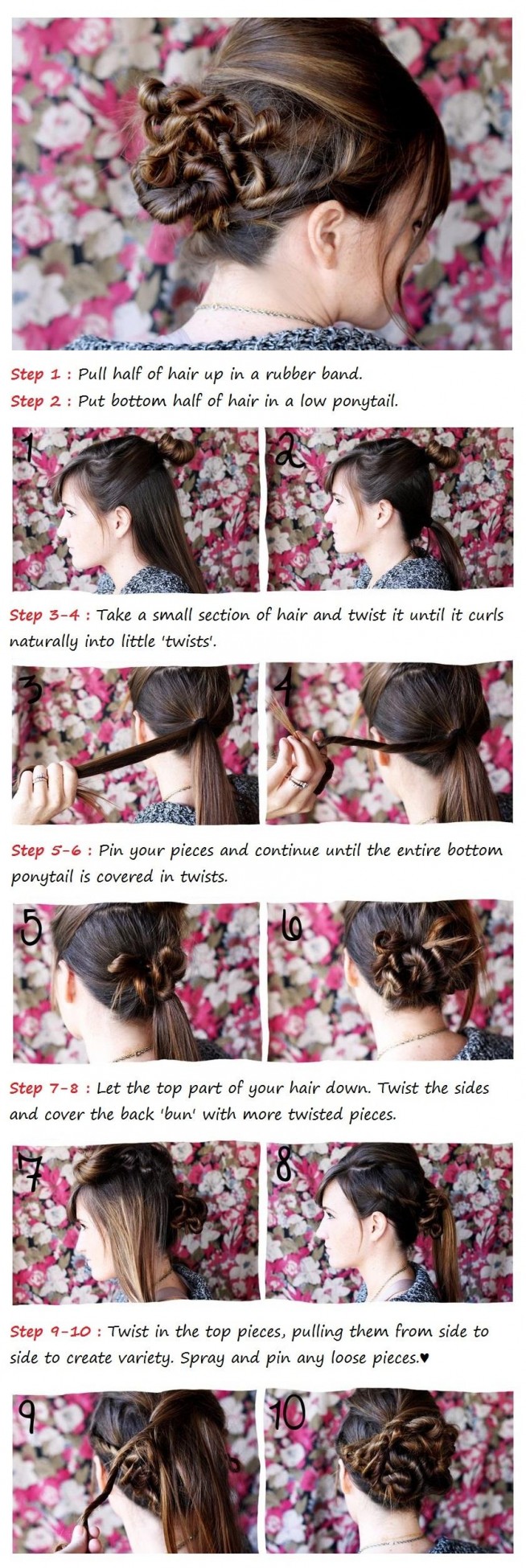 Twisted Bun Tutorial