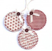 Świąteczne zawieszki (proj. locoloro)