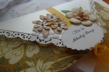kartka ślubna -scrapbooking...