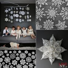 Wycinanie papierowych płatk...