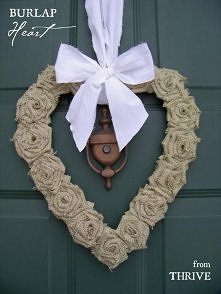 serce z lnianych rozyczek