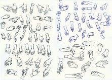 dłoń- różne kąty