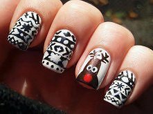 Pazurki świąteczne :)