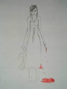 Dziewczynka z misiem ;D