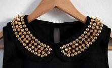 ćwiekowany kołnierzyk