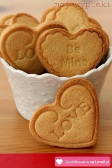 ciasteczka walentynkowe ;)