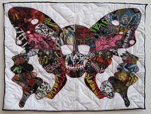 skull butterfly
