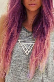 pink hair, triad