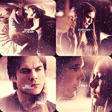 Elena and Damon