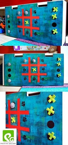 kółko i krzyżyk na odmalowa...