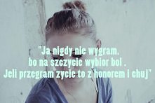 ja nigdy nie wygram
