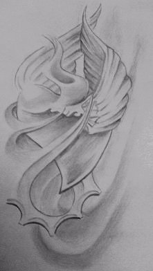 serce znalezione na zszywce...