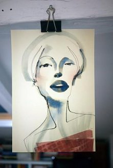 Anka - wydruk autorskiego rysunku