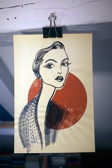 Ulka - wydruk autorskiego rysunku