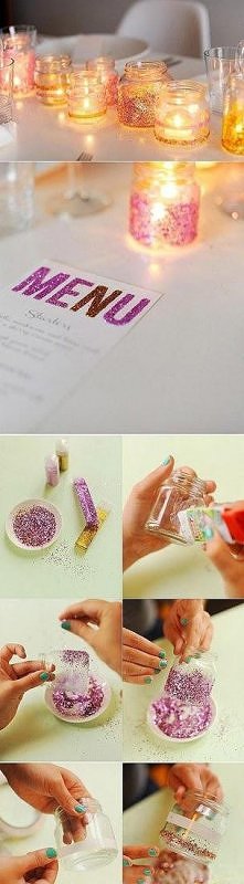 słoiczki-świeczniczki