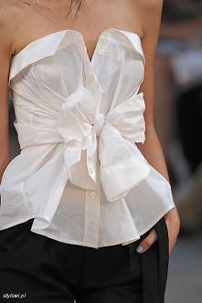 bluzka zrobiona z koszuli