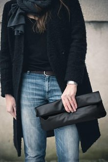 Kopertowka oversized czarna