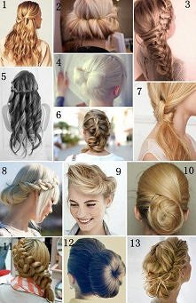 pomysły na fryzurę :) która...