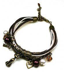 Bransoletka sznurkowa antyc...