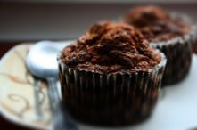 czekoladowe babeczki z wiśn...