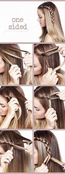 diy, diy projects, diy craft, handmade, diy style a cute side braid hairstyle