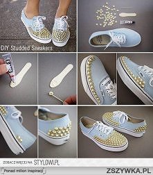 Ćwiekowe tenisówki :D