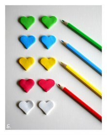 Kolor serca kredki
